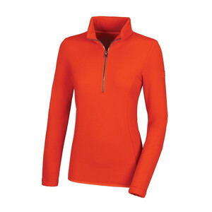 Pikeur Pikeur Sports Polartec Fleece 1/4 Zip Sweatshirt (4037) in Burnt Orange
