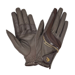 LeMieux LeMieux Competition Riding Gloves in Brown