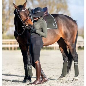 PS Of Sweden PS Of Sweden Elite Dressage Saddle Pad in Dark Green