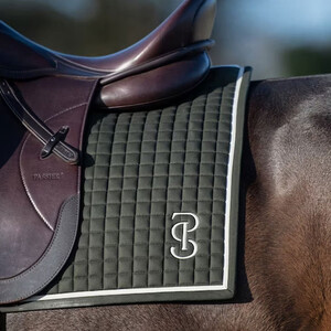 PS Of Sweden PS Of Sweden Elite Dressage Saddle Pad in Dark Green