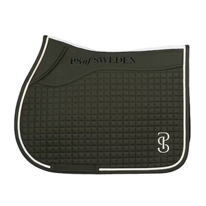 PS Of Sweden PS Of Sweden Elite Jump Saddle Pad in Dark Green