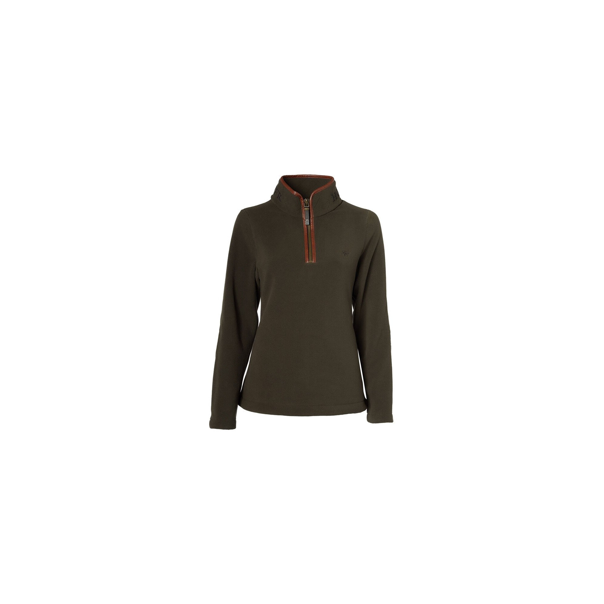 Holland Cooper Khaki Quarter Zip Holland Cooper Womens Country