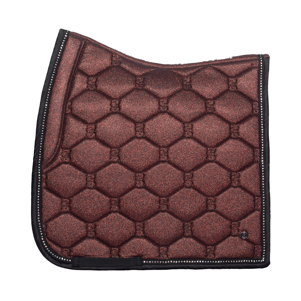 PS Of Sweden PS Of Sweden Stardust Dressage Saddle Pad in Merlot Sparkle