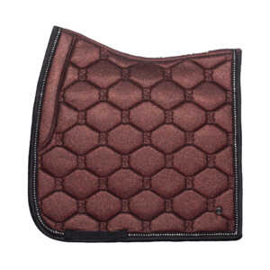 PS Of Sweden PS Of Sweden Stardust Dressage Saddle Pad in Merlot Sparkle