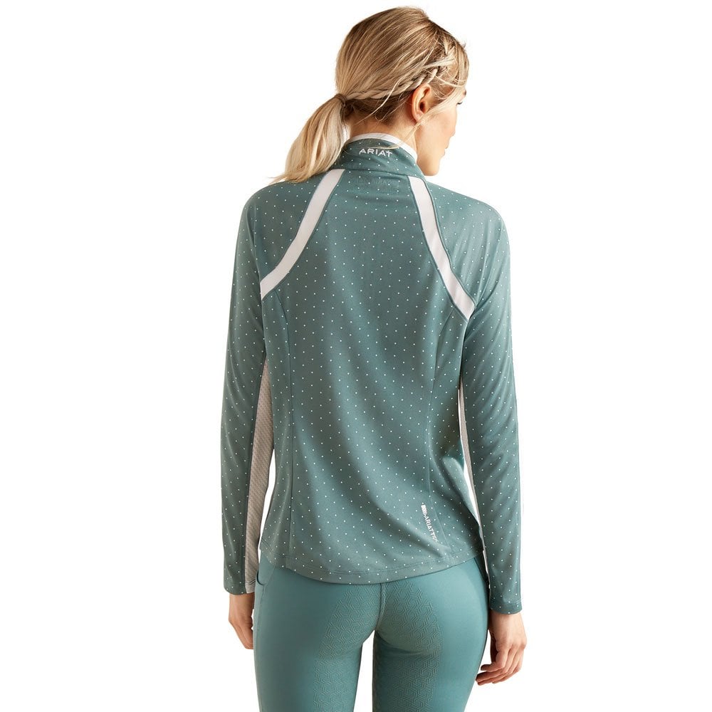 Ariat Sunstopper 3.0 1/4 Zip Top Blue