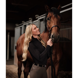 Ariat Ariat Sunstopper 3.0 1/4 Zip Top in Black