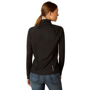 Ariat Ariat Sunstopper 3.0 1/4 Zip Top in Black