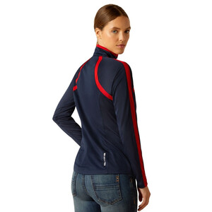 Ariat Ariat Sunstopper 3.0 1/4 Zip Top in Team Navy