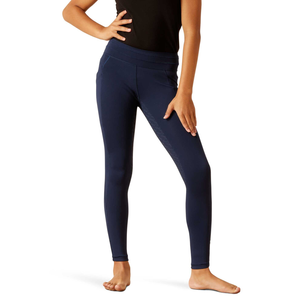 Ariat Ariat Youth Eos 2.0 Full Seat Riding Tights in Navy Eclipse