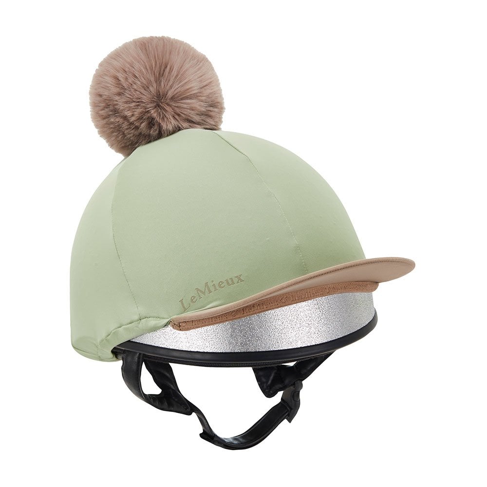 LeMieux Pom Pom Hat Silk Green