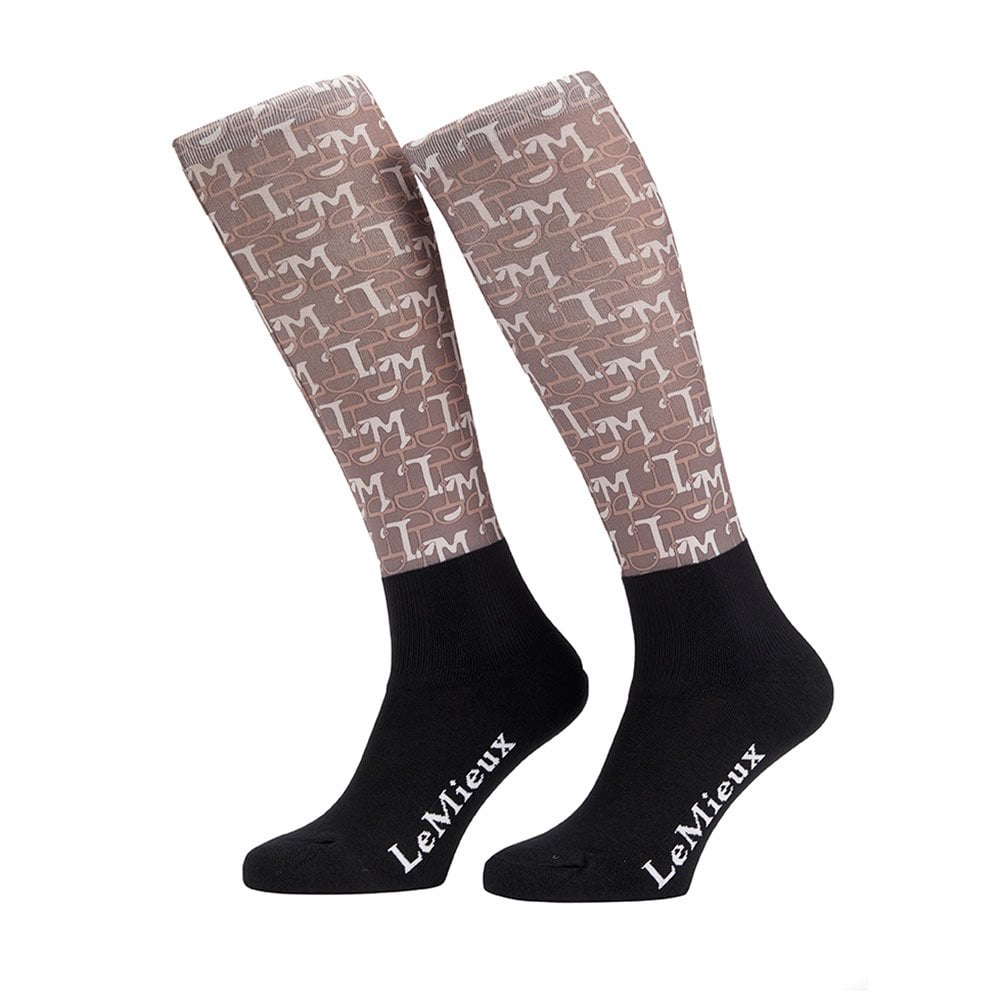 LeMieux LeMieux Footsie Florence Socks in Walnut