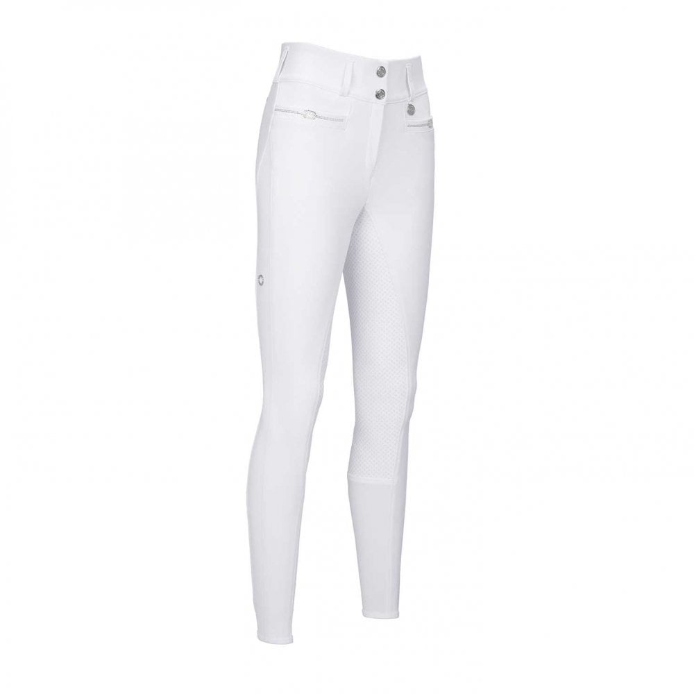 Pikeur Pikeur High Waist Full Seat Grip Breech (4906) in White