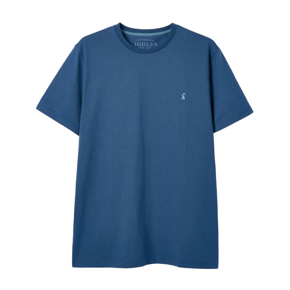 Joules Joules Mens Denton T-Shirt in Ink Blue