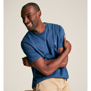 Joules Joules Mens Denton T-Shirt in Ink Blue