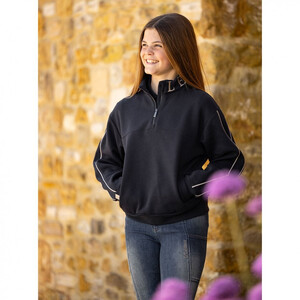 LeMieux LeMieux Young Rider Kate Quarter Zip Sweat in Navy