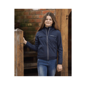 LeMieux LeMieux Young Rider Taylor Waterproof Jacket in Navy