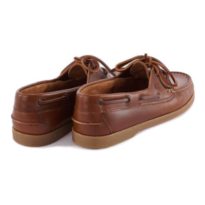 Le Chameau Le Chameau Galion Leather Deck Shoe in Chestnut