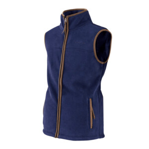 Shires Shires Mens Core Fleece Gilet in Navy