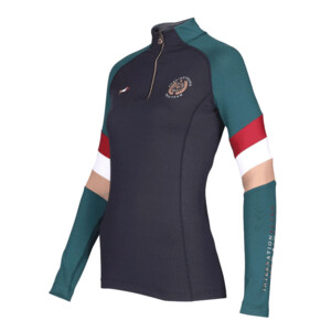 Shires Shires Aubrion Team Long Sleeve Base Layer in Black