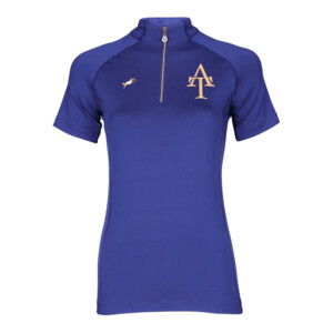 Shires Shires Aubrion Team Short Sleeve Base Layer Clearance in Navy