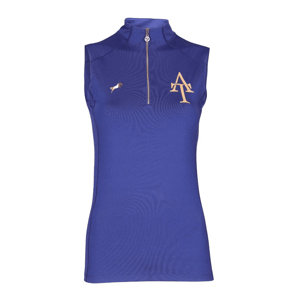 Shires Shires Aubrion Team Sleeveless Base Layer Clearance in Navy