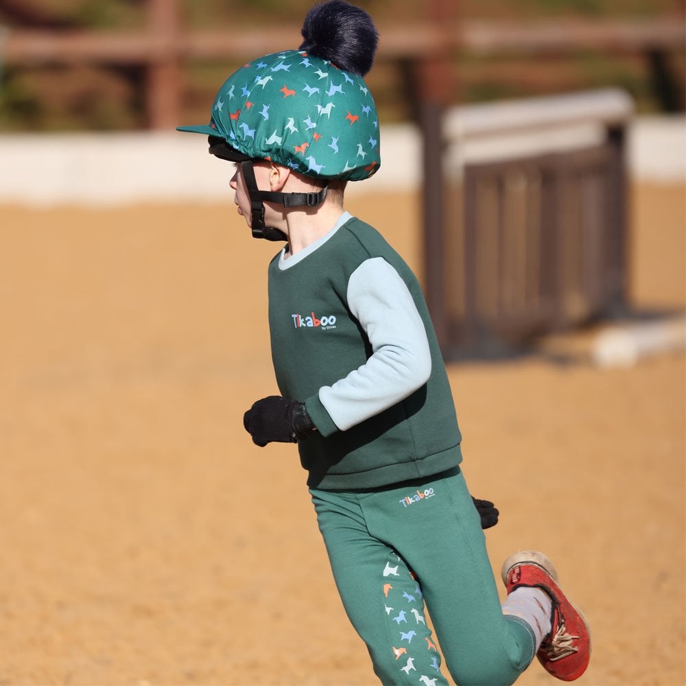 Shires Kids Tikaboo Jodhpurs Green