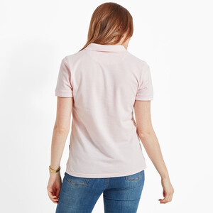 Schoffel Schoffel Ladies St Ives Polo Shirt in Pale Pink