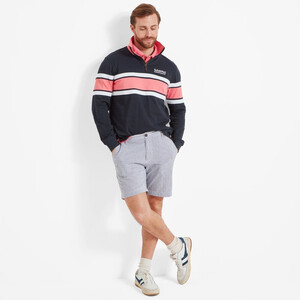 Schoffel Schoffel Exmouth Heritage 1/4 Zip Sweatshirt in Navy