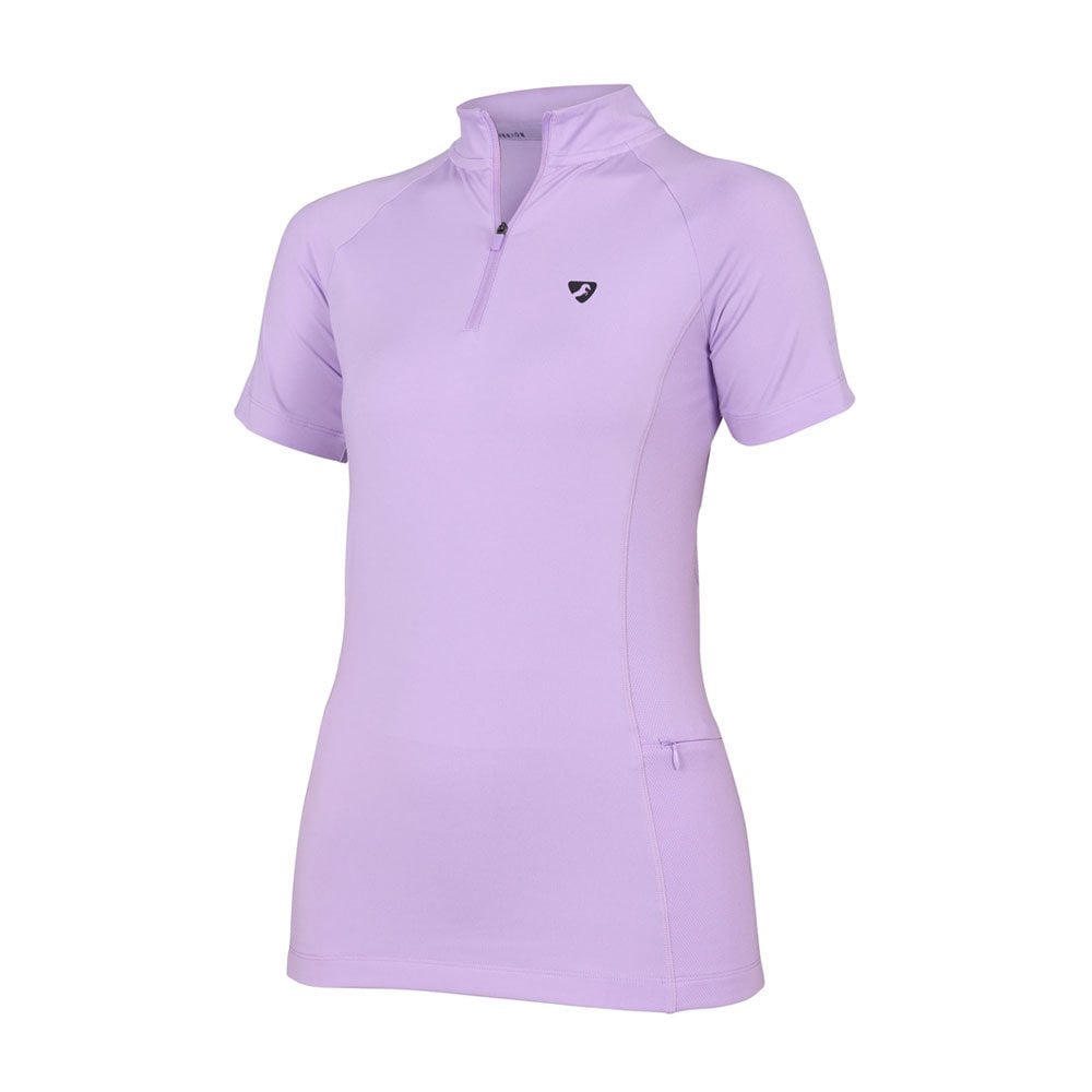 Shires Shires Aubrion Revive Short Sleeve Base Layer in Lavender