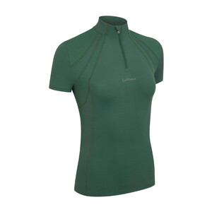 LeMieux LeMieux Mia Mesh Short Sleeve Base Layer in Hunter Green