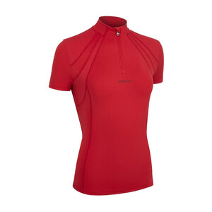 LeMieux LeMieux Mia Mesh Short Sleeve Base Layer in Chilli Red
