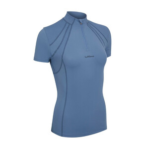 LeMieux LeMieux Mia Mesh Short Sleeve Base Layer in Ice Blue