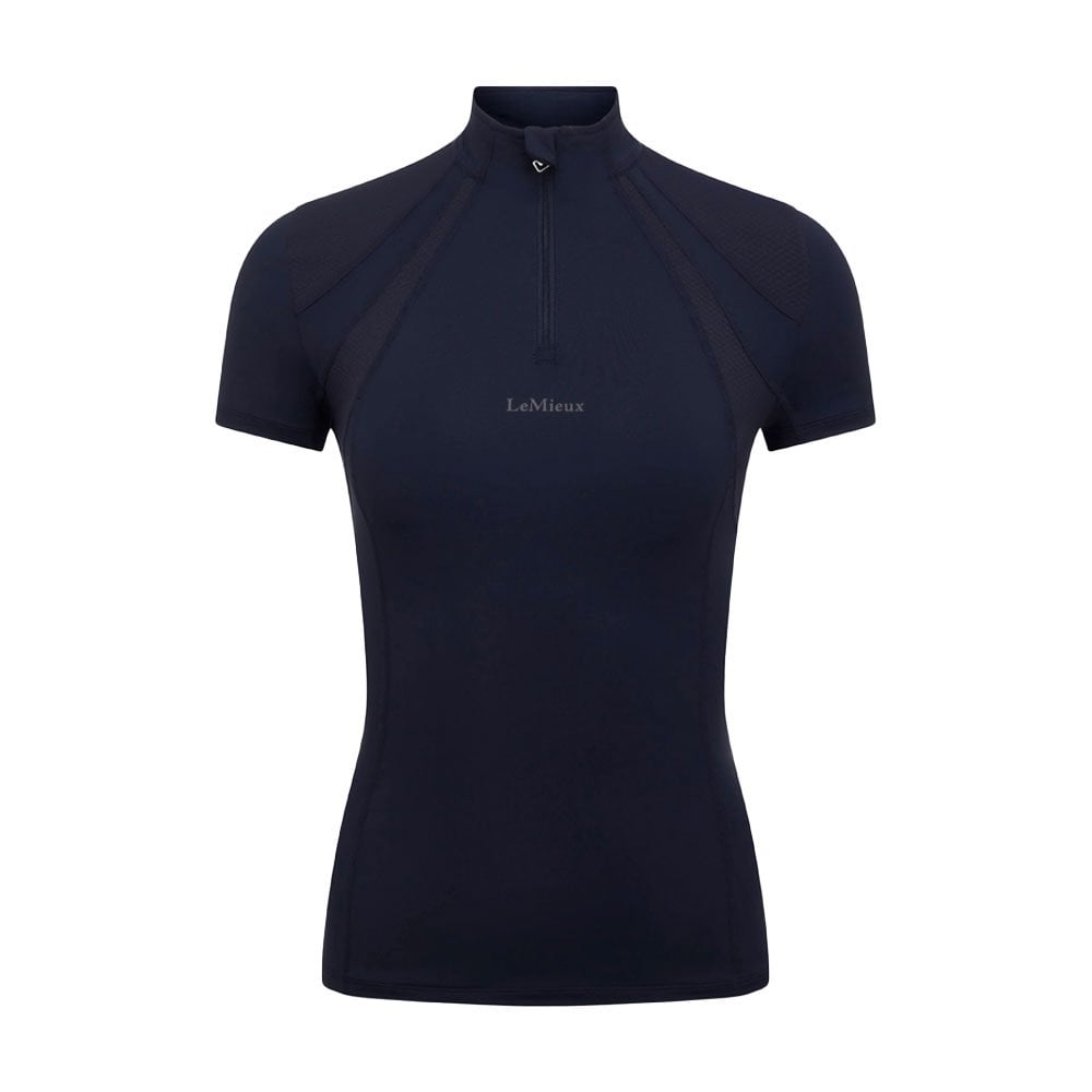 LeMieux LeMieux Mia Mesh Short Sleeve Base Layer in Navy
