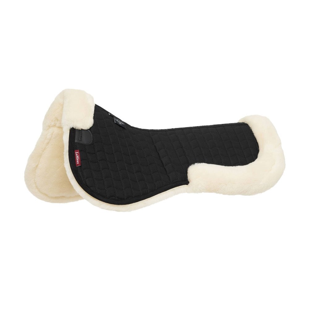 LeMieux LeMieux Merino+ Half Pad in Black/Natural