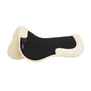 LeMieux LeMieux Merino+ Half Pad in Black/Natural