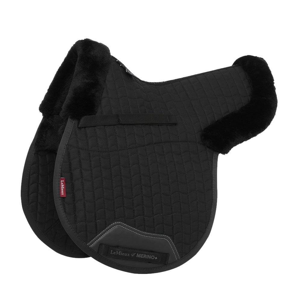 LeMieux LeMieux Merino+ Half Lined GP Numnah in Black