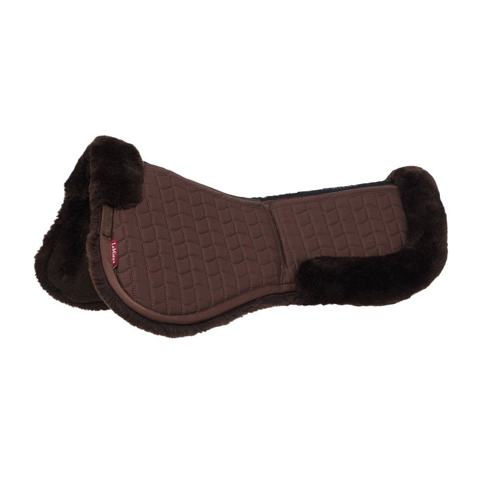 LeMieux Merino+ ProSorb 2 Pocket Half Pad Brown