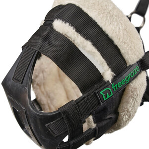 Shires Shires FreeGraze AirFlow Comfort Grazing Muzzle in Black
