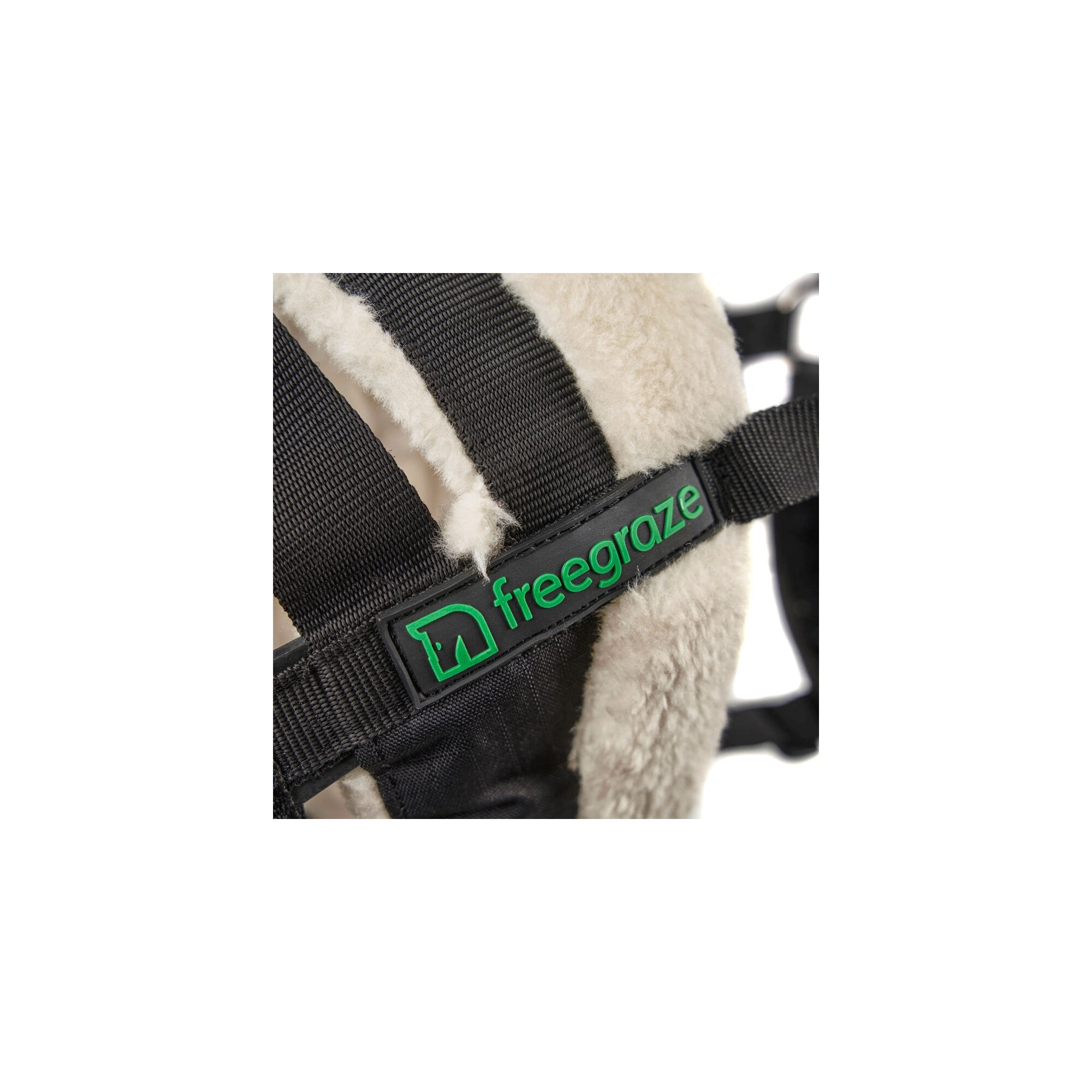 Muselière FreeGraze AirFlow Shires - Pour Pâturage - Noir - Confort Et