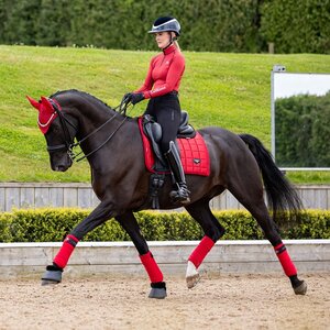 LeMieux LeMieux Loire Classic Dressage Square in Chilli Red