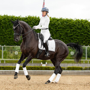 LeMieux LeMieux Loire Classic Dressage Square in White