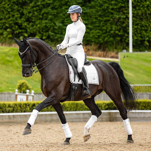 LeMieux LeMieux Loire Classic Dressage Square in White