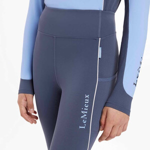 LeMieux LeMieux Esme Young Rider Riding Tights in Dusk Blue