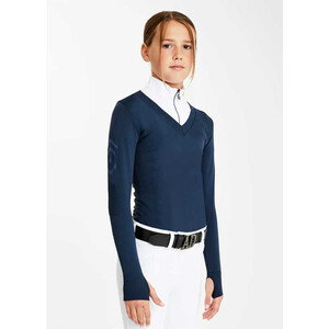 Aztec Diamond Aztec Diamond Young Rider Show Sweater in Navy