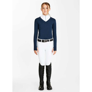 Aztec Diamond Aztec Diamond Young Rider Show Sweater in Navy