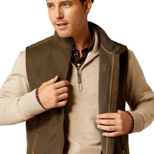 Ariat Ariat Mens Millbrae Gilet in Earth