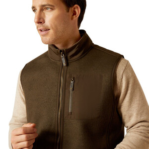 Ariat Ariat Mens Millbrae Gilet in Earth