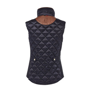 Holland Cooper Holland Cooper Diamond Quilt Gilet in Ink Navy