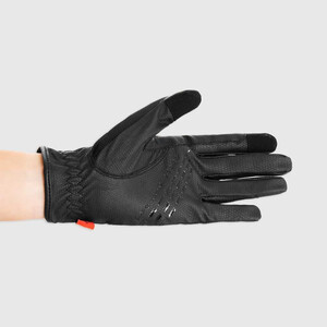 Aztec Diamond Aztec Diamond Patent Pro Grip Riding Glove in Black
