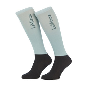 LeMieux LeMieux Competition Riding Sock (2 Pack) in Glacier